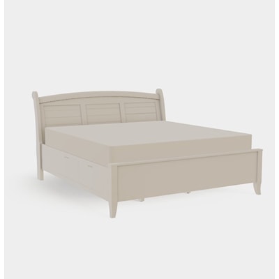 Mavin Tribeca King Arched Left Drawerside Bed