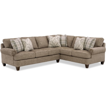 Custom 2 Pc Sectional Sofa