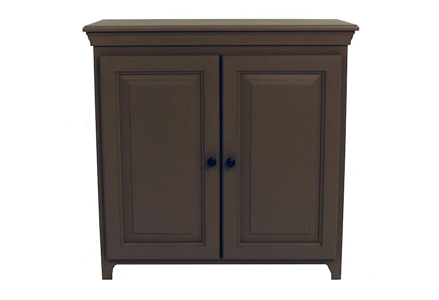 Pine Cabinets 2 Door Cabinet by Archbold Furniture at Mueller Furniture