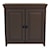 Archbold Furniture Pine Cabinets Solid Pine 2 Door Cabinet with 2 Adjustable Shelves