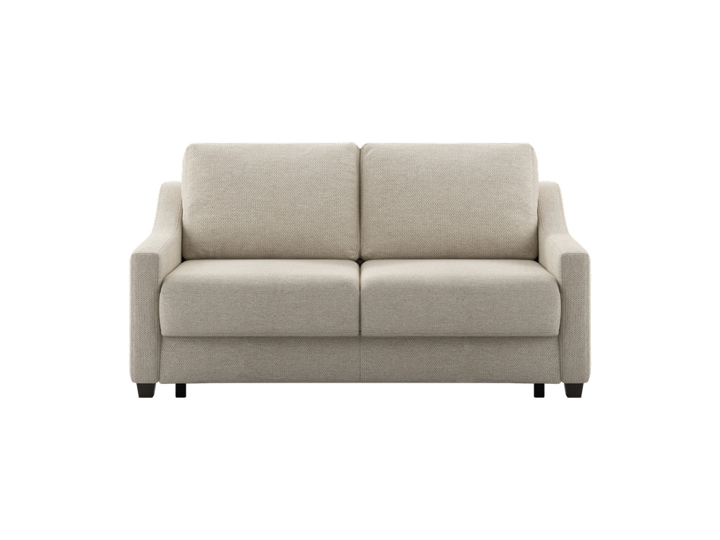 Slope-Arm Queen Sleeper Loveseat