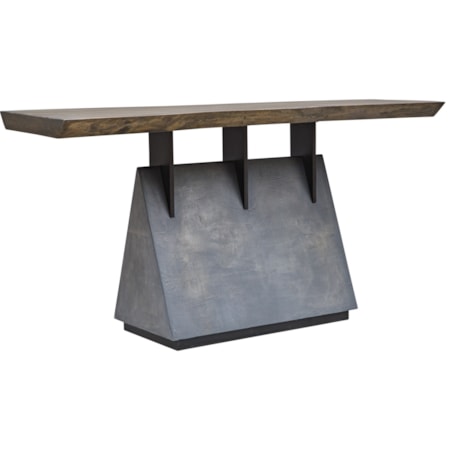 Vessel Industrial Console Table