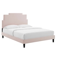 Performance Velvet Full Platform Bed