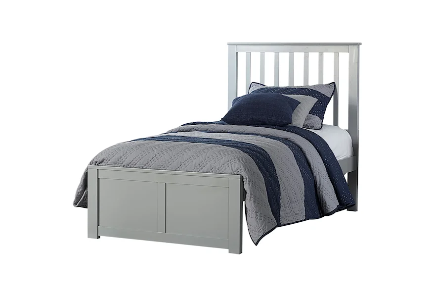 Schoolhouse 4.0 Twin Mission Bed by NE Kids at Darvin Furniture