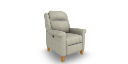 Transitional High Leg Power Recliner