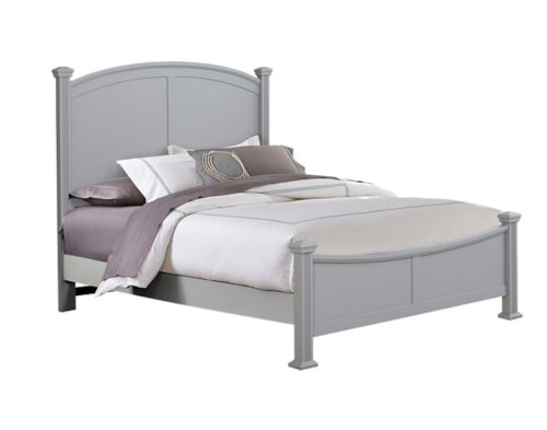 Transitional Queen Poster Bed