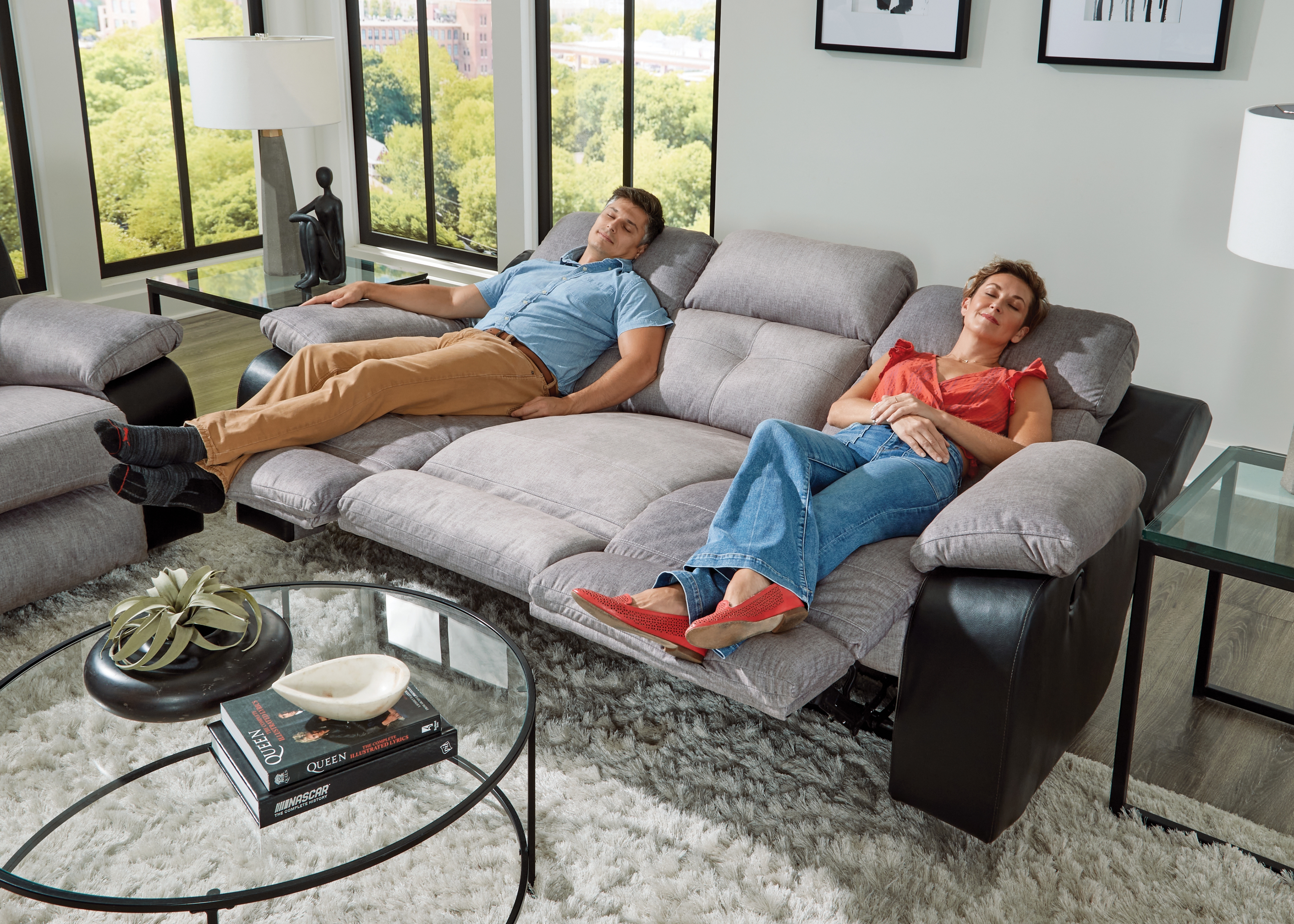 Manual Reclining Sofa