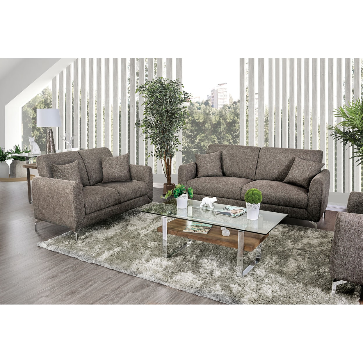 Furniture of America - FOA Lauritz Loveseat