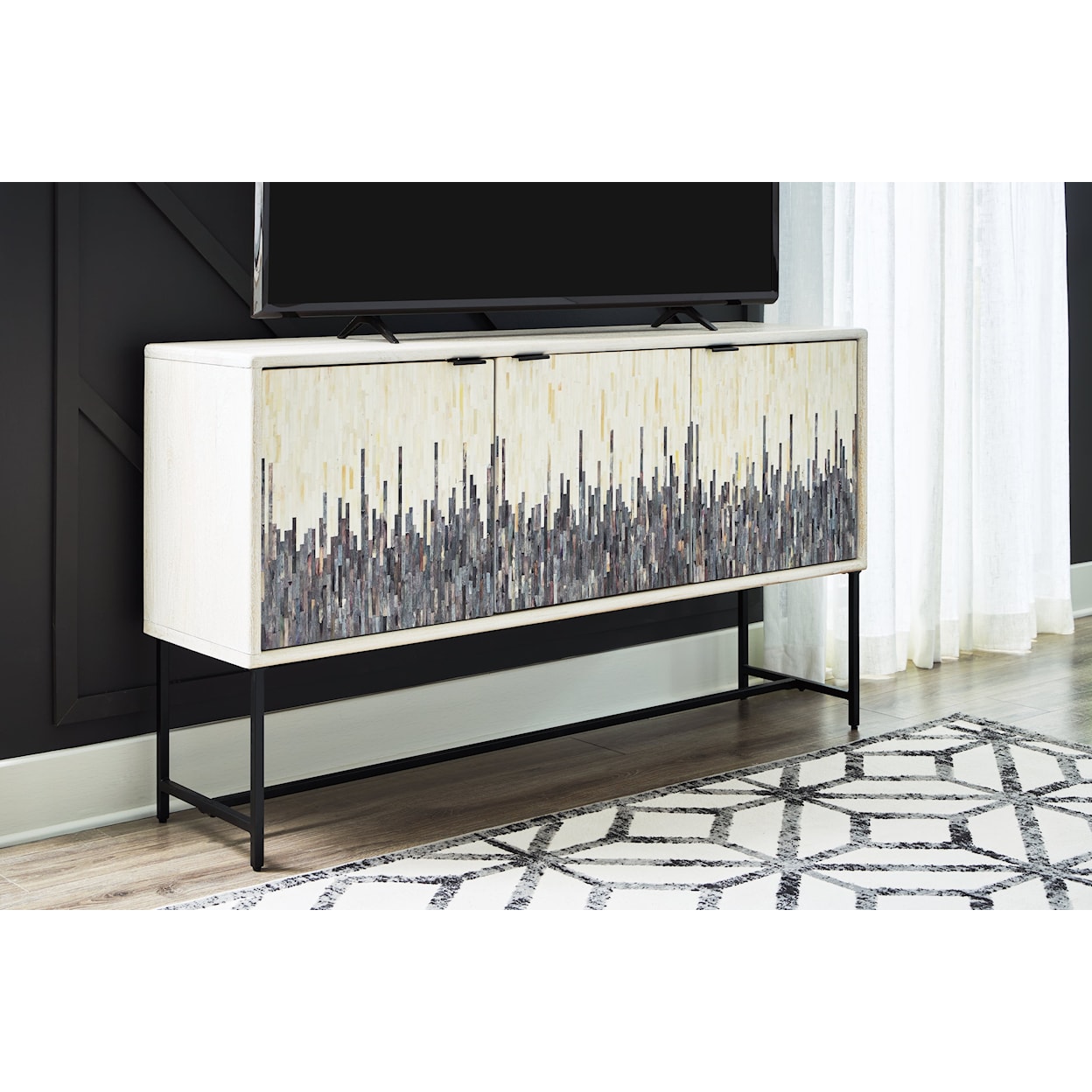 Ashley Signature Design Freyton Accent Cabinet