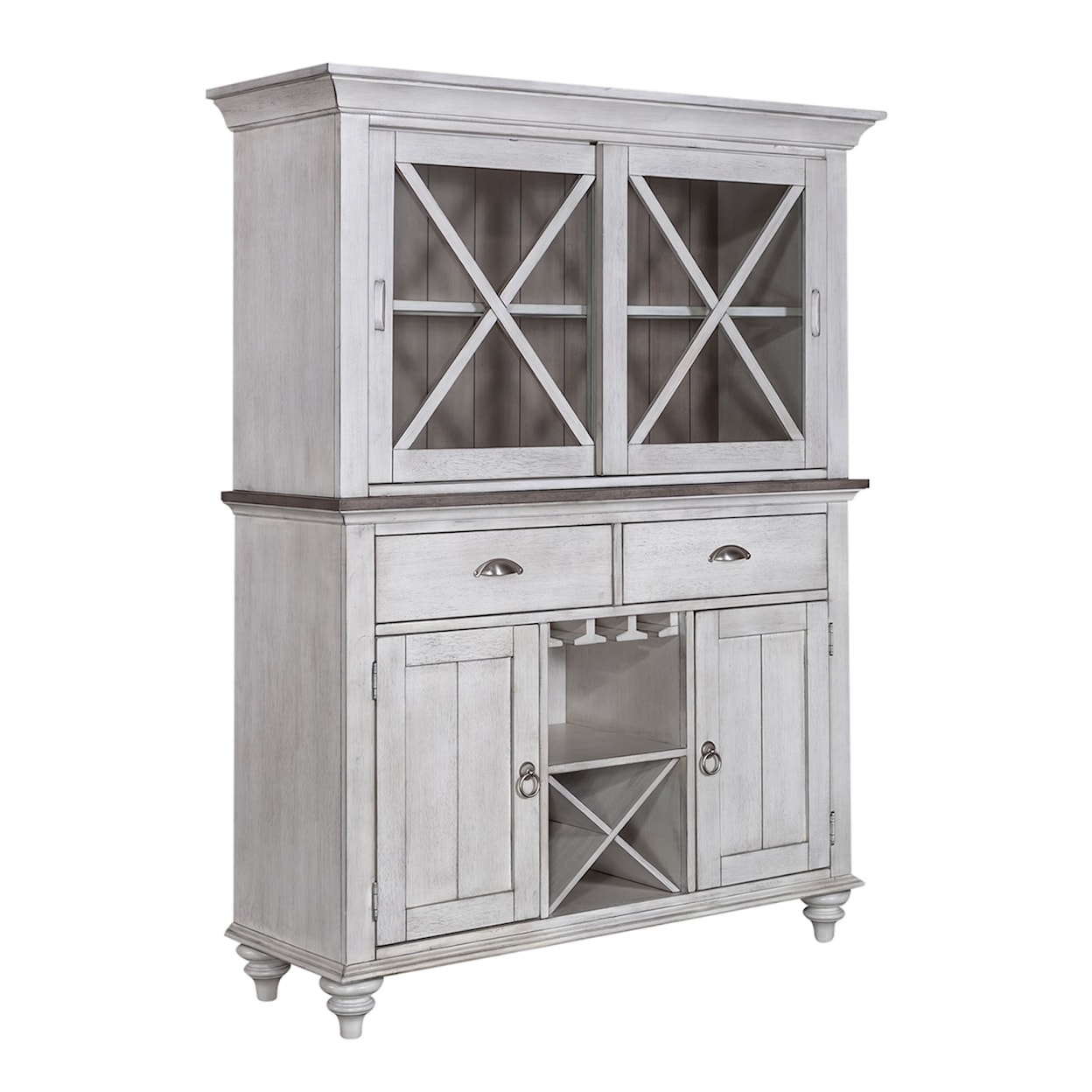 Liberty Furniture Ocean Isle Hutch & Buffet Set