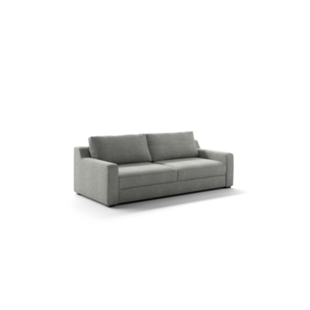 Sloping Track-Arm Queen Sleeper Sofa
