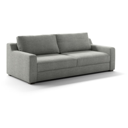 Sloping Track-Arm Queen Sleeper Sofa
