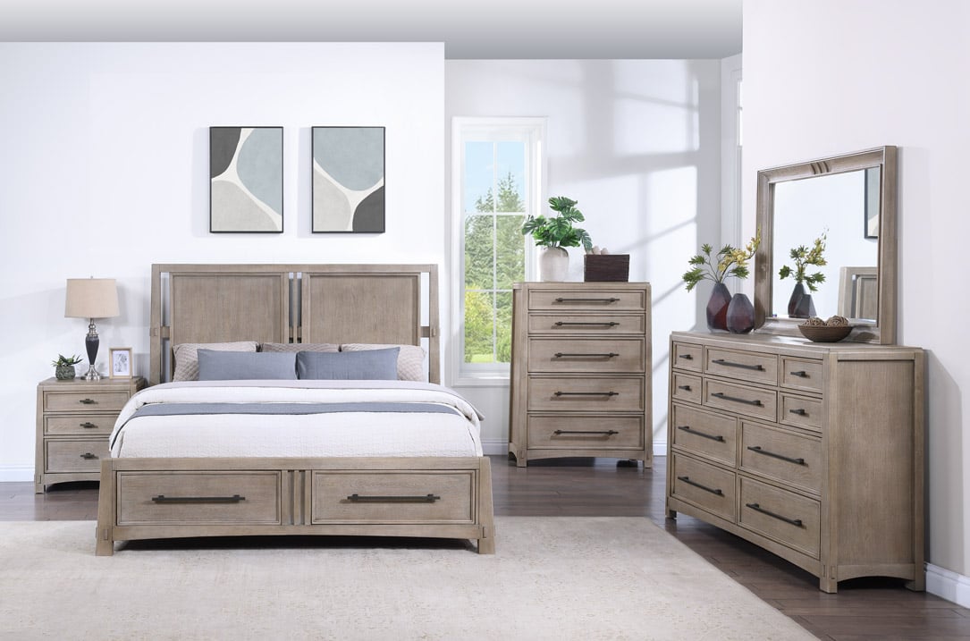 Holland House 2769 Three Drawer Nightstand