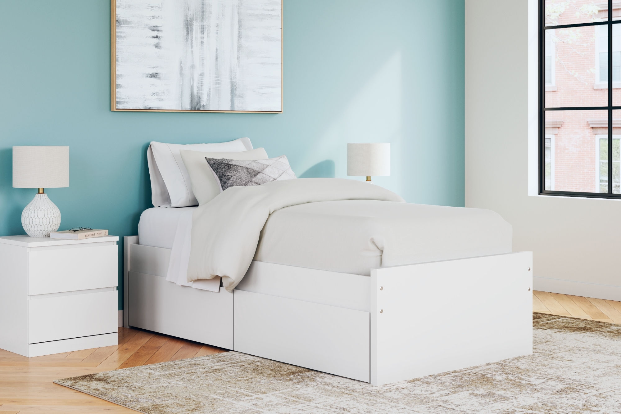 Twin Platform Bed