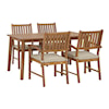 Ashley Signature Design Janiyah Outdoor Dining Table with 4 Chairs