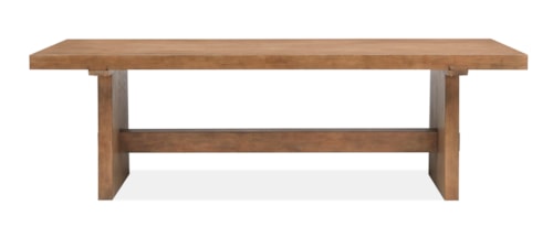 Farmhouse Trestle Dining Table