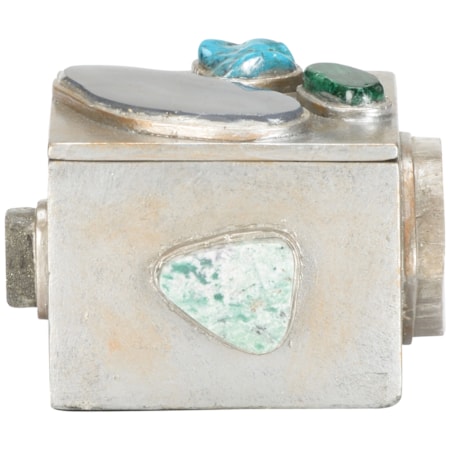 Caribbean Gold Jewelry Box-Square (Lg)