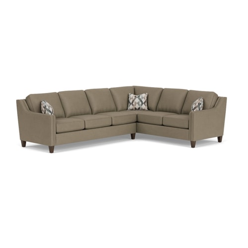 Transitional Sectional Sofa