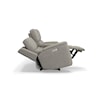 Flexsteel Aarons Power Headrest & Lumbar Reclining Console