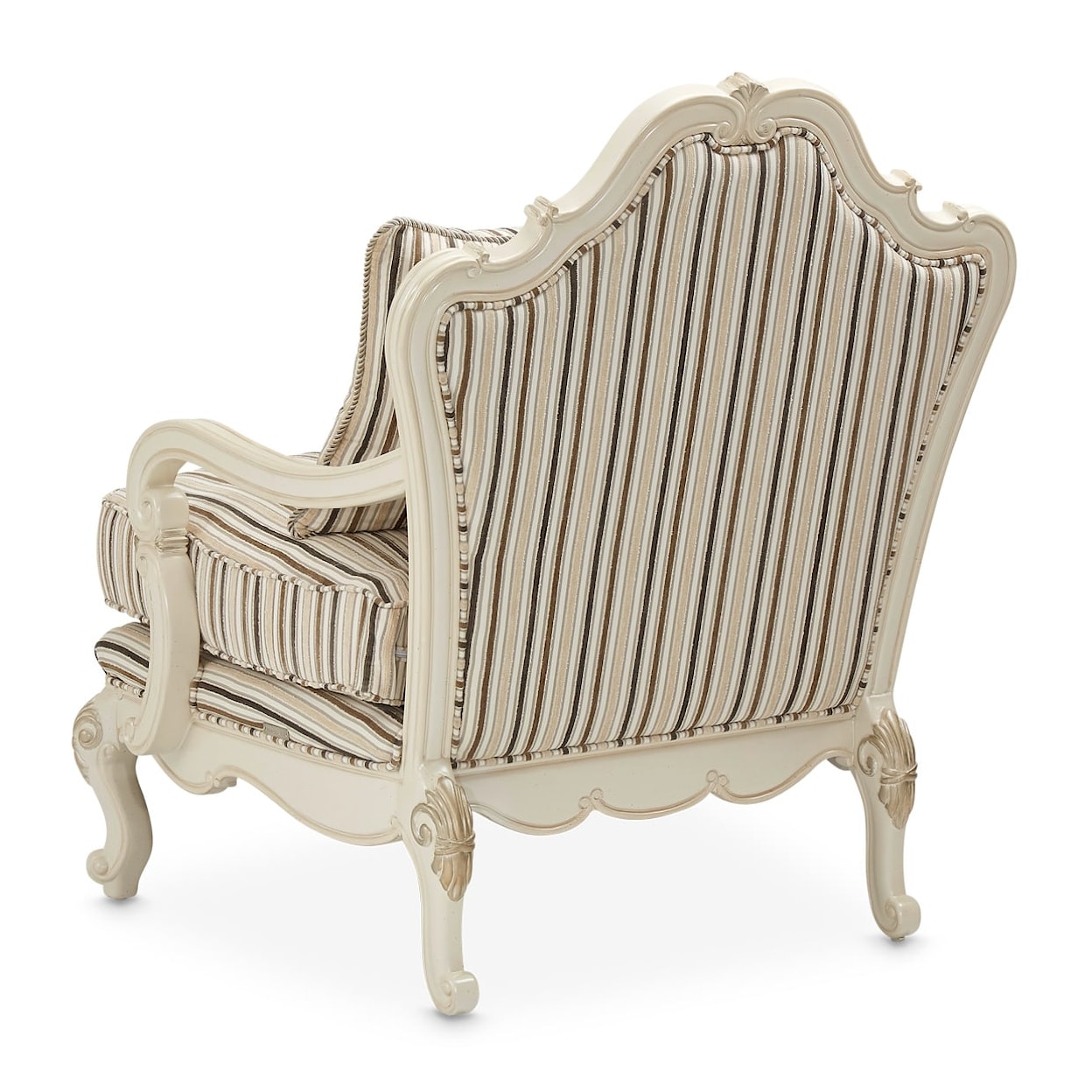 Michael Amini Lavelle Classic Pearl Upholstered Chair