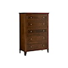 Archbold Furniture Belmont 5-Drawer Chest