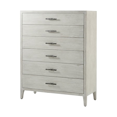 6-Drawer Tall Bedroom Chest