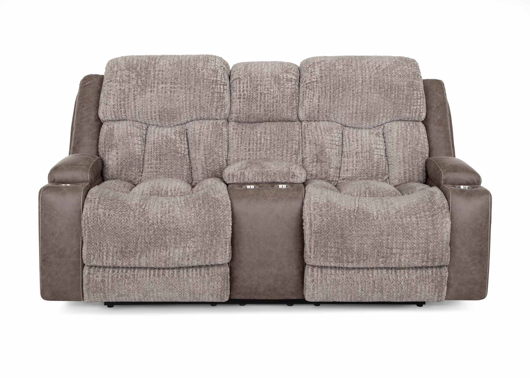 Power Reclining Console Loveseat