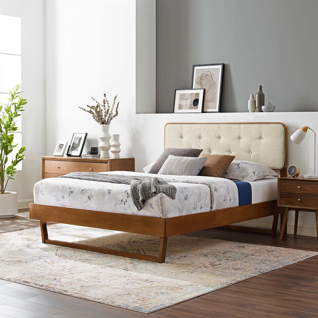 Modway Bridgette Queen Platform Bed