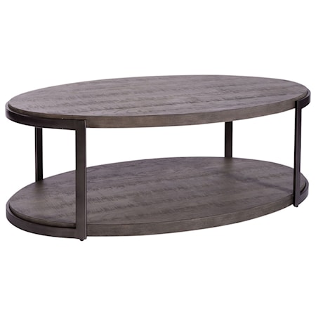 Oval Cocktail Table