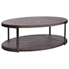 Liberty Furniture Modern View Oval Cocktail Table