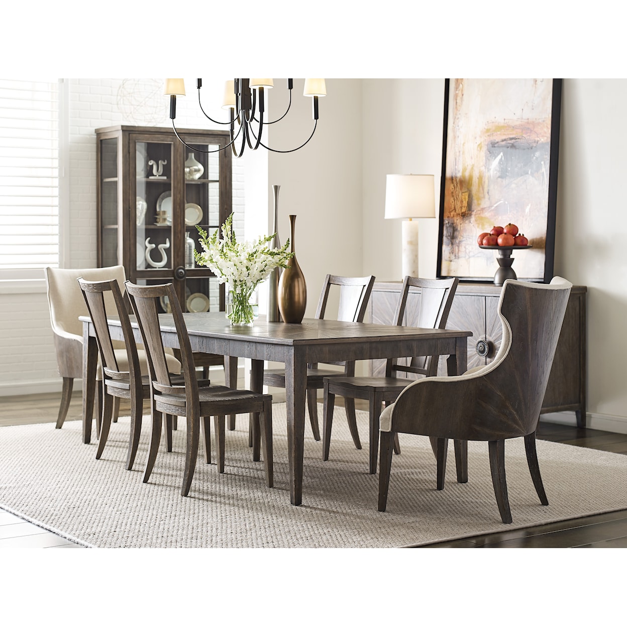 American Drew Emporium 7-Piece Dining Set