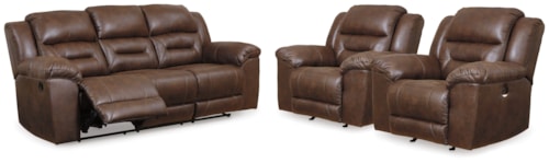 Reclining Sofa And 2 Power Recliners