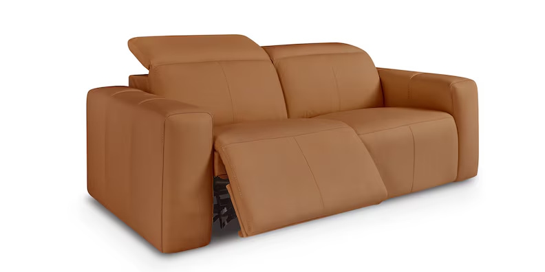 Bassett Club Level - Airy Airy Leather Power Reclining Loveseat