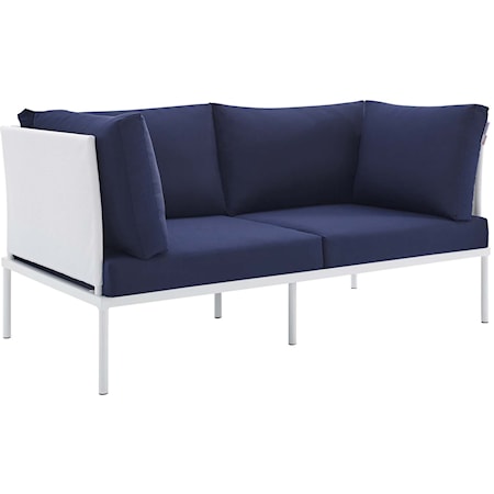 Outdoor Aluminum Loveseat