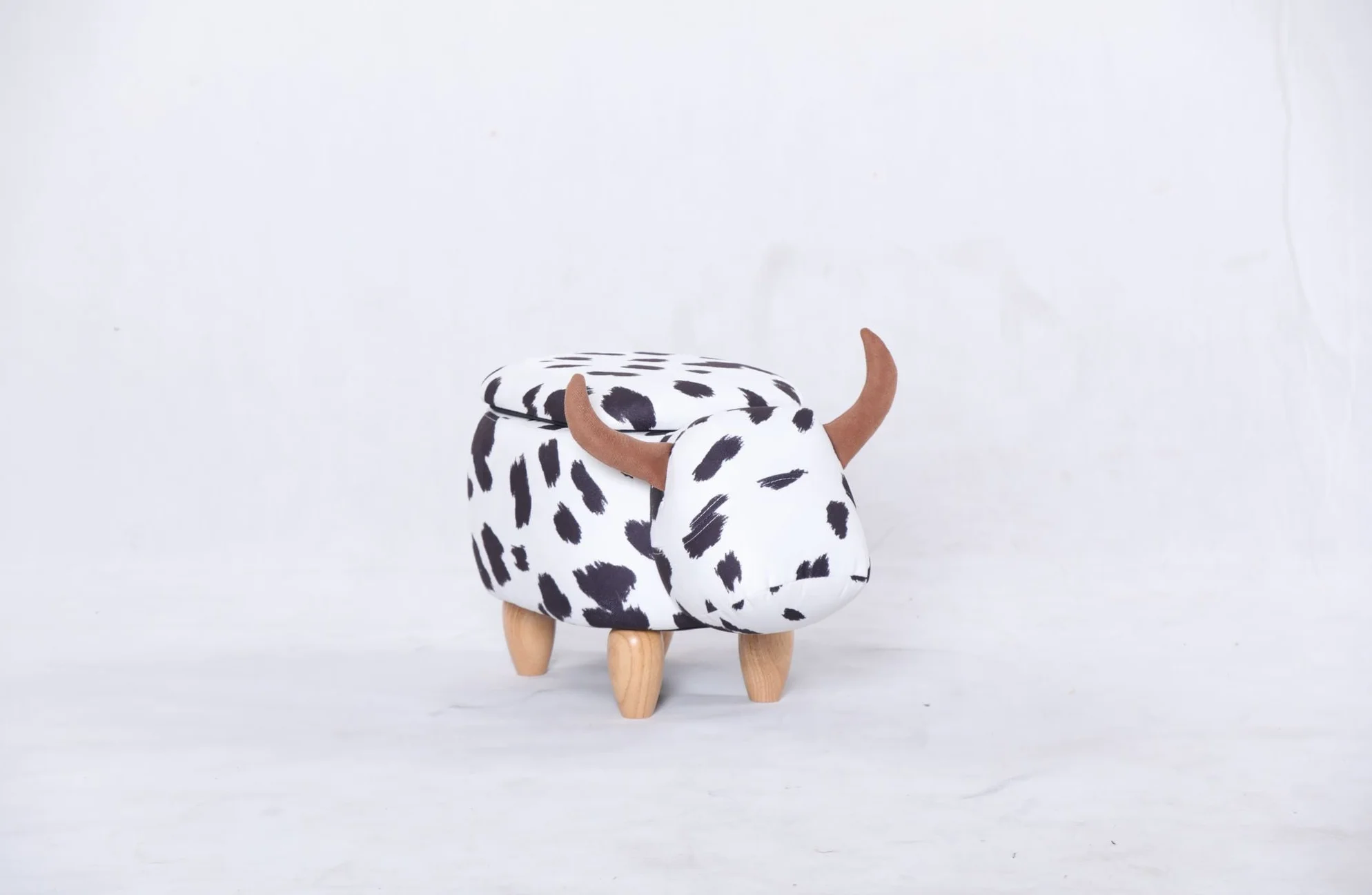 Elements Animal Stools Y-13860-7-ST Youth Cow Storage Stool | Royal ...