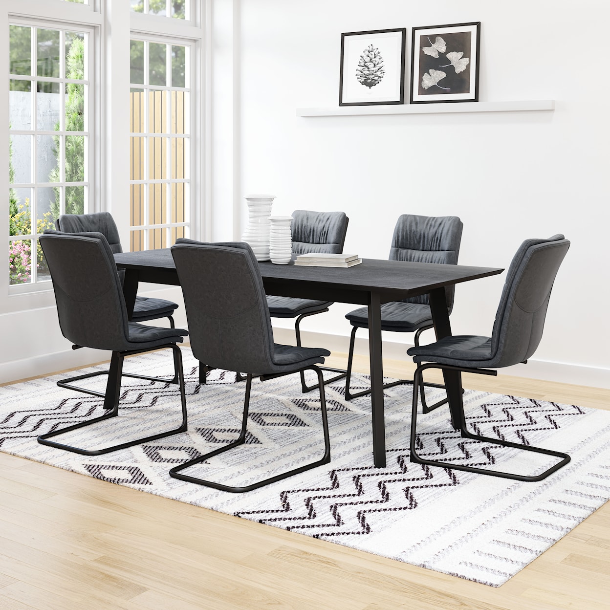 Zuo Sharon Dining Chair Set