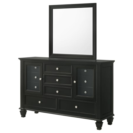 11-drawer Dresser w/ Mirror