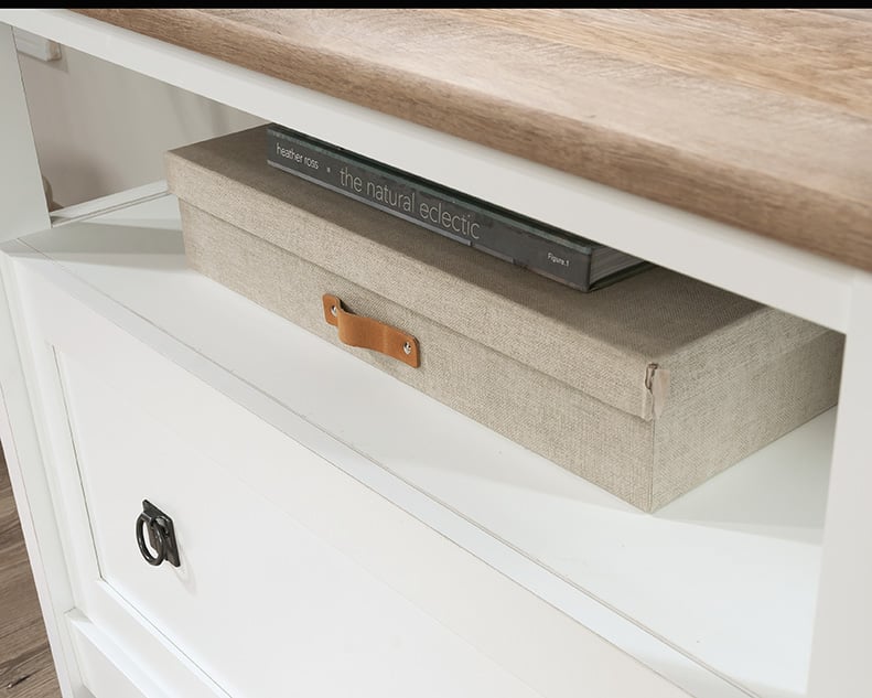 1-Drawer Wooden File Cabinet