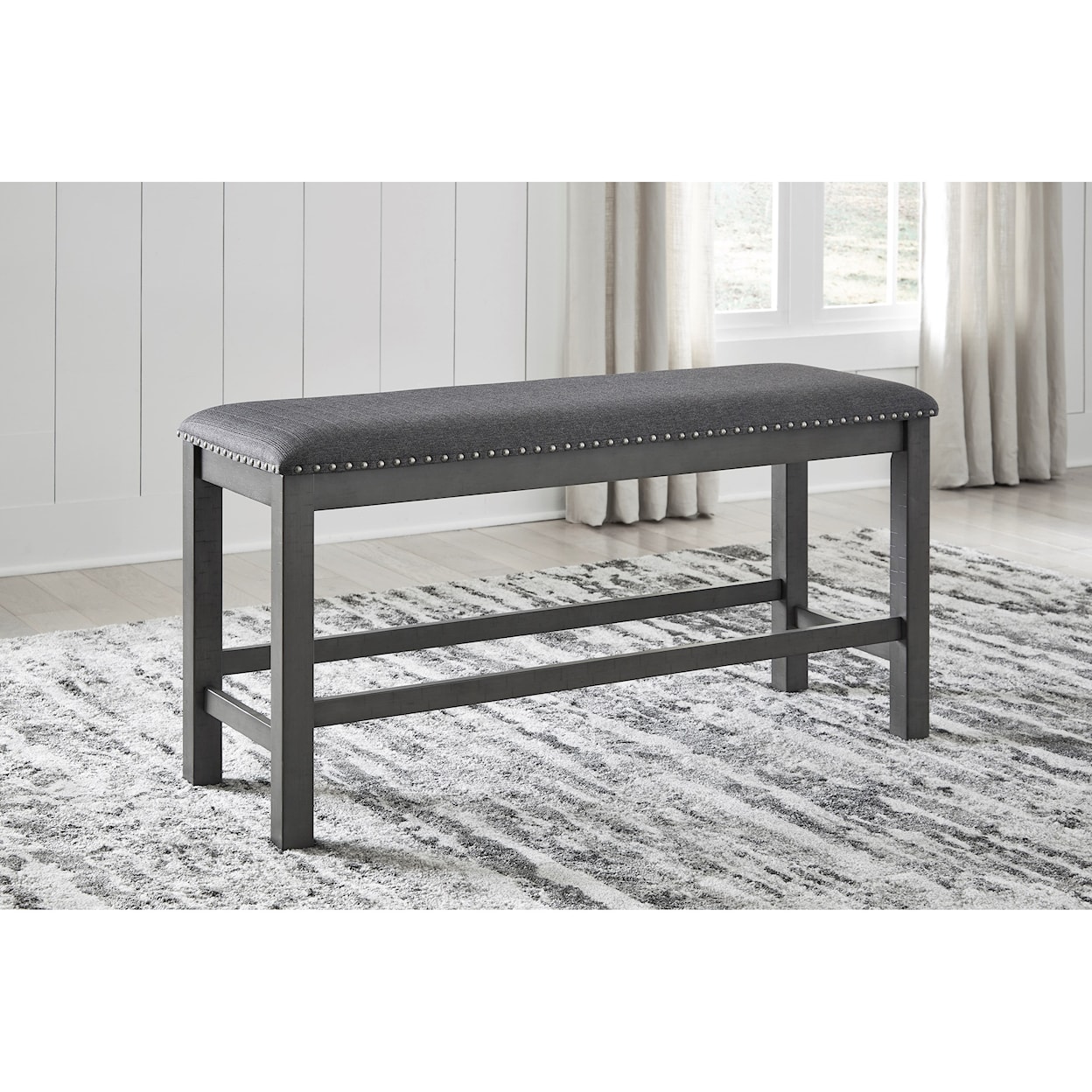 Signature Design by Ashley Furniture Myshanna Counter Height Dining Bench