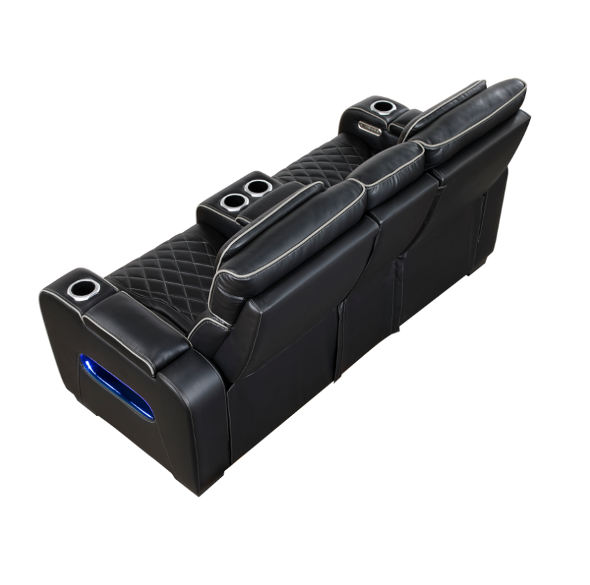 Homelegance Fairway Dual Power Reclining Loveseat