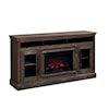 Aspenhome Manchester 73" Fireplace Console with Glass Doors