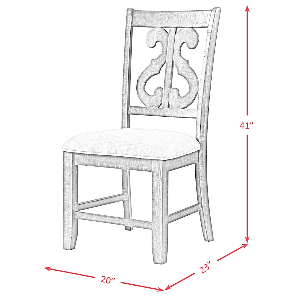 VFM Basics Stone Dining Side Chair