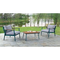 Contemporary 3-Piece Outdoor Set