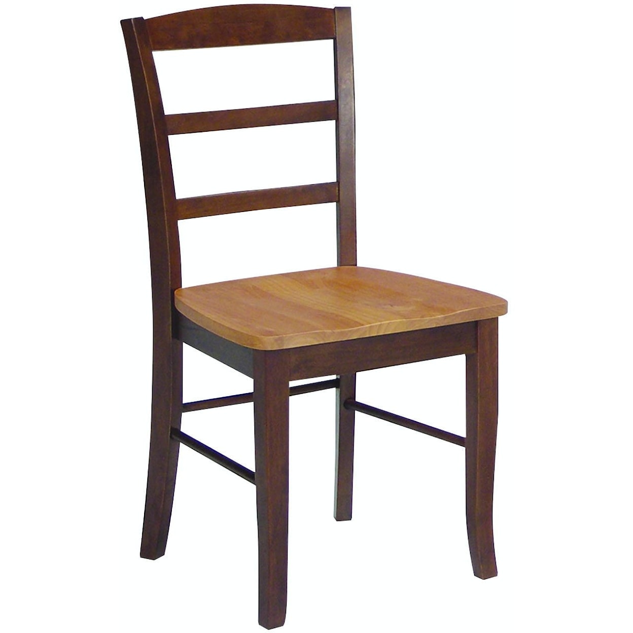 John Thomas Dining Essentials Madrid Dining Chair in Cinnamon / Expresso