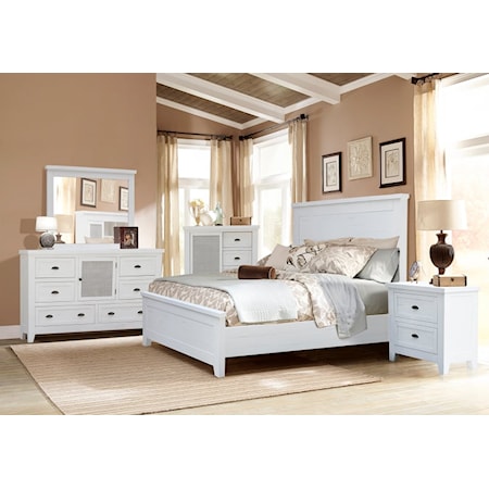 4-Piece Queen Panel Bedroom Set