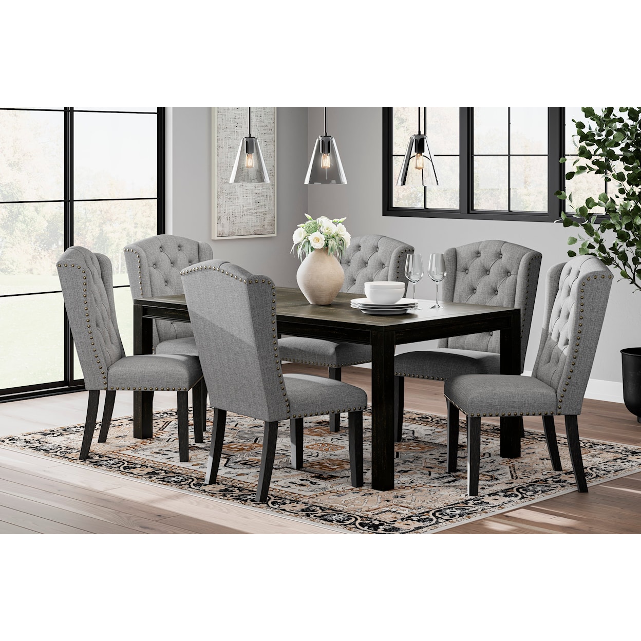 Benchcraft Jeanette 7-Piece Dining Set