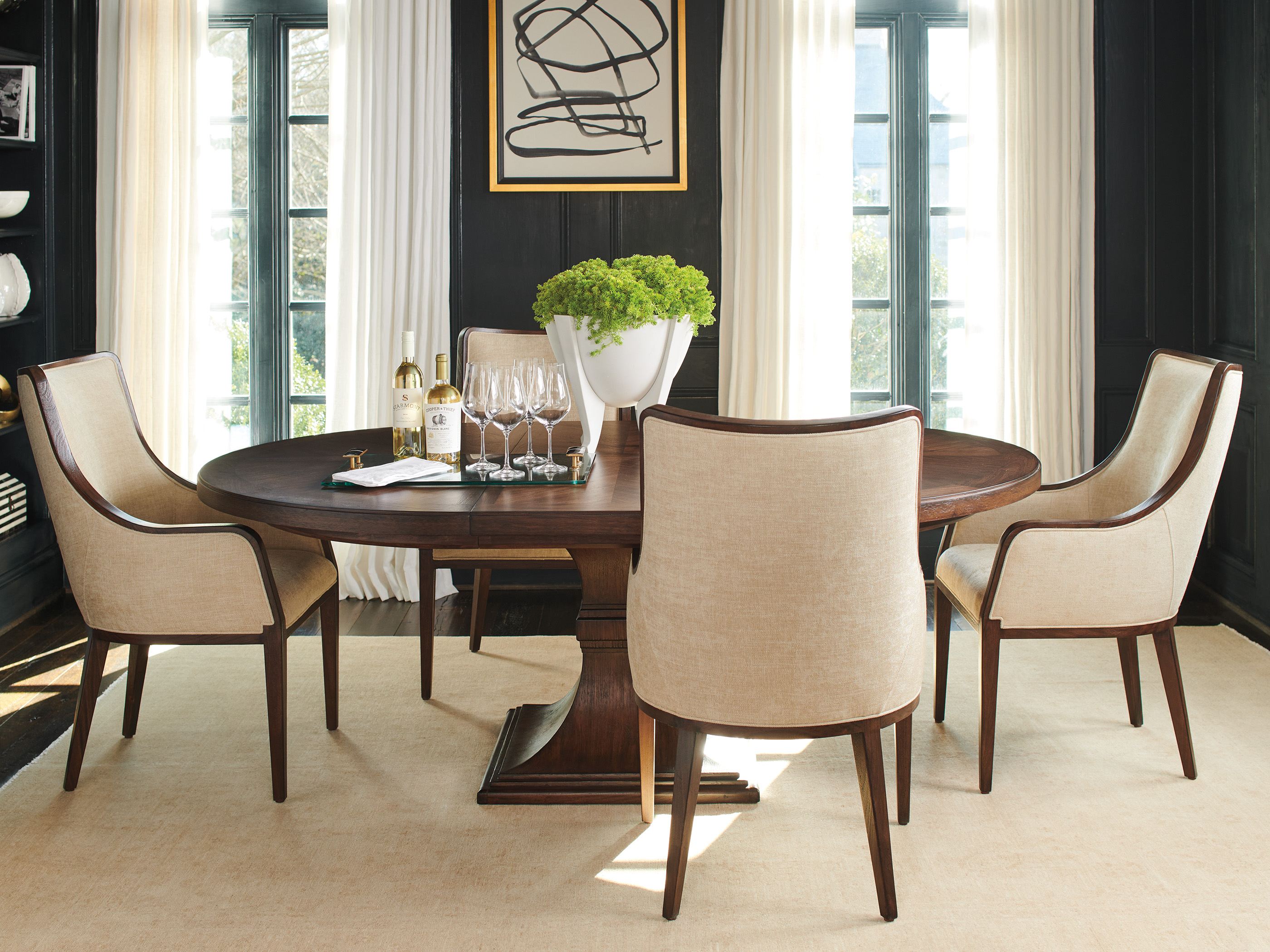 Lexington Silverado Palo Alto Round Dining Table