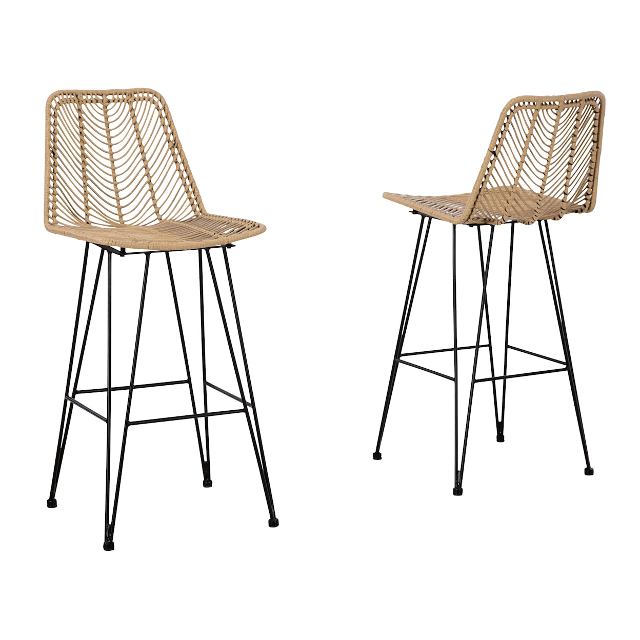 Signature Design by Ashley Angentree Bar Height Bar Stool