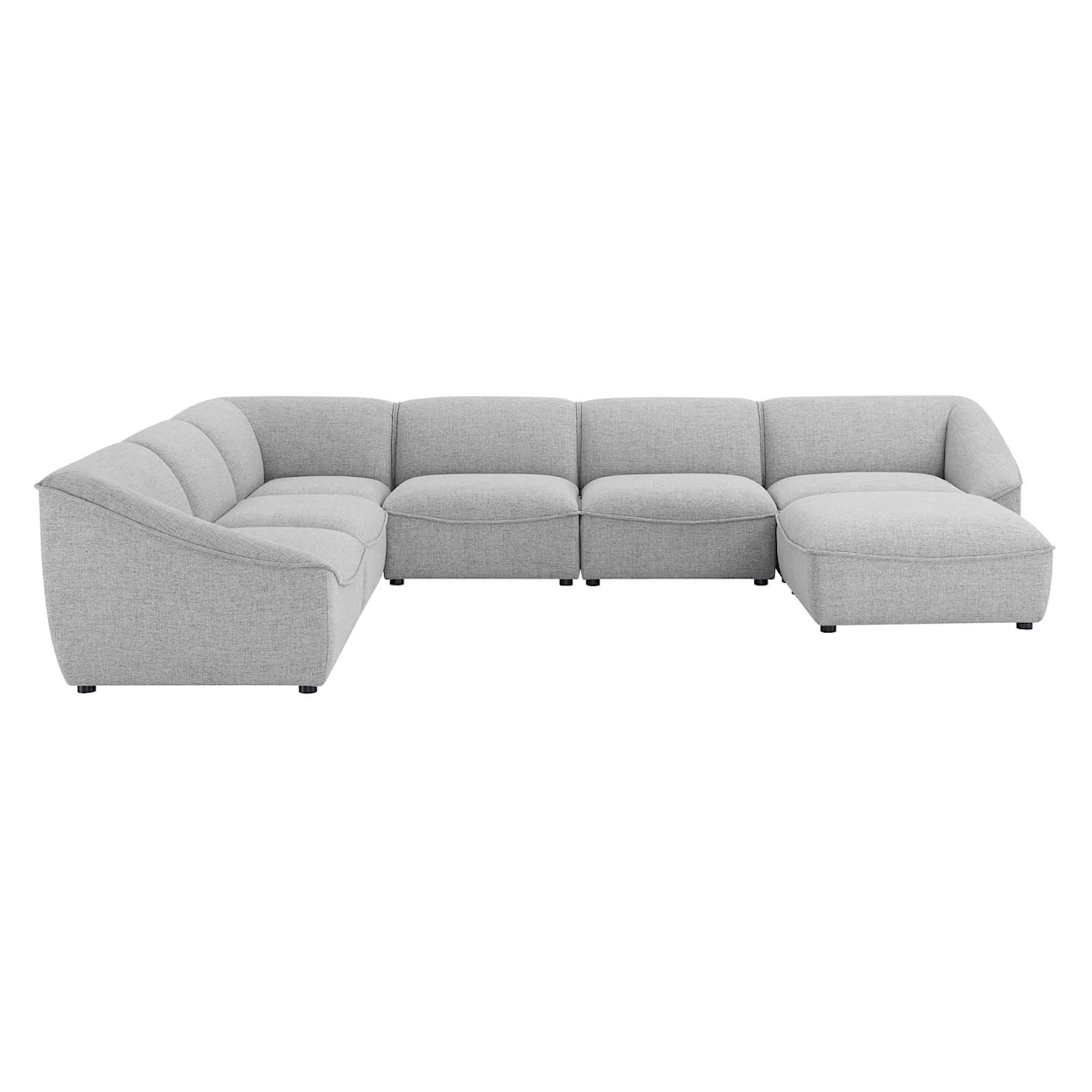 Modway Comprise 7-Piece Sectional Sofa