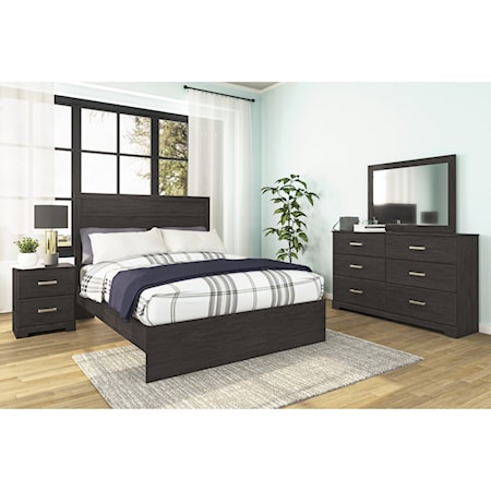 Queen Panel Bed